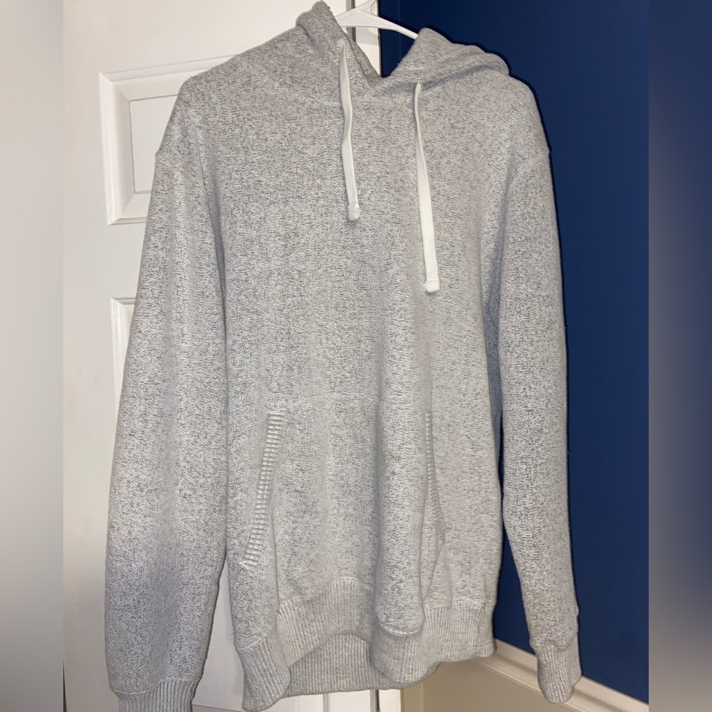 Super Cozy Fleece Gray Hoodie